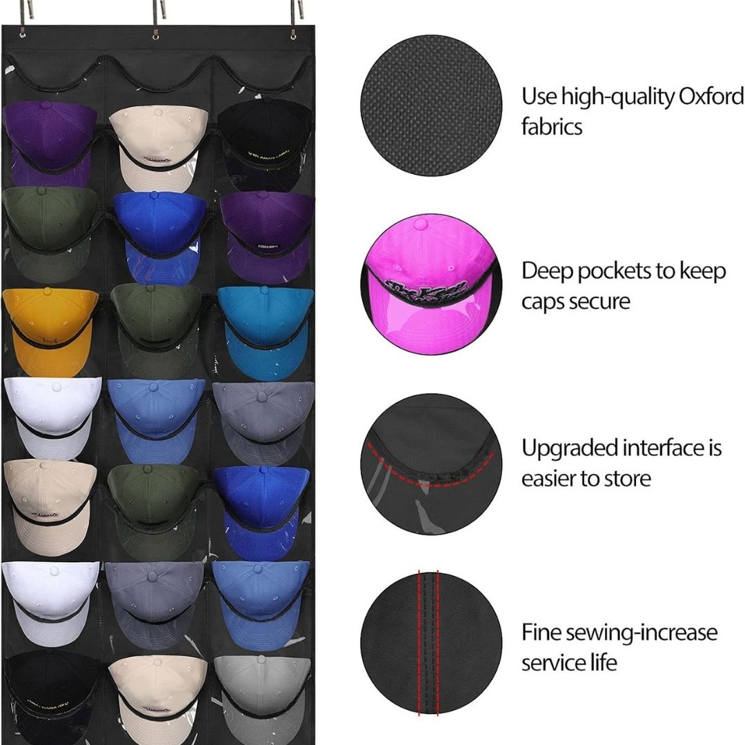 Organiz CAPS 24™ – Organizador Vertical GORRAS🧢