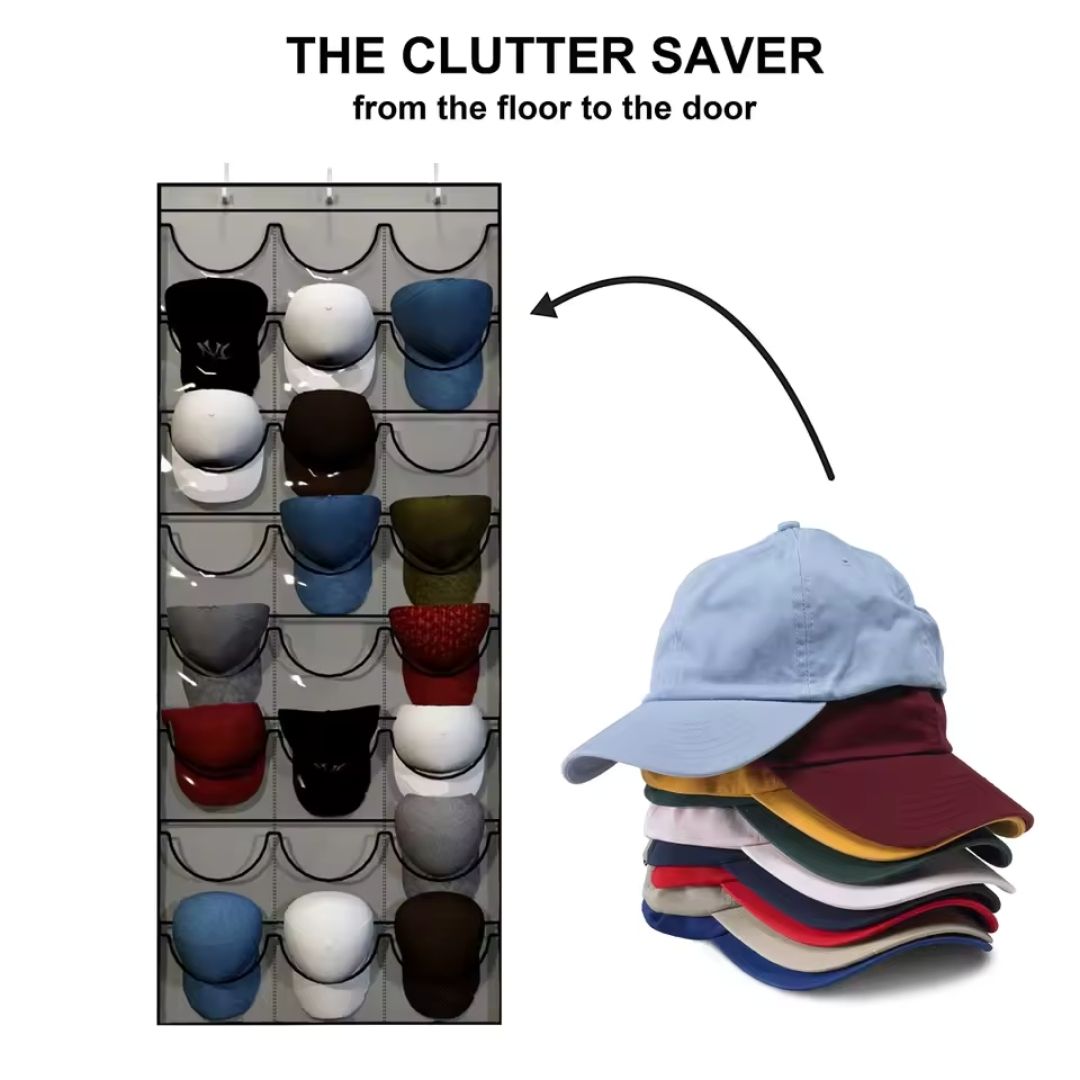 Organiz CAPS 24™ – Organizador Vertical GORRAS🧢