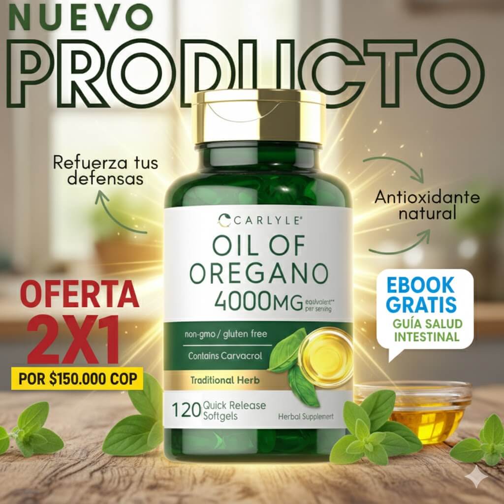 OFERTA 2X1 Oil of Oregano 4000 mg 🌿